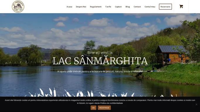 Lac Sanmarghita – Lacul ideal destinat pasionatilor de pescuit!