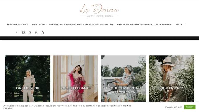 Magazin Online | Imbracaminte Pentru Femei | La Donna Fashion