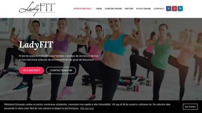 LadyFit – Tailored Diets – Tailored training