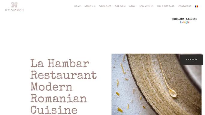 Home - La Hambar Restaurant