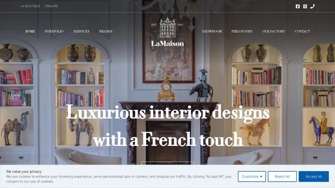 La Maison | decorateur d'interieur