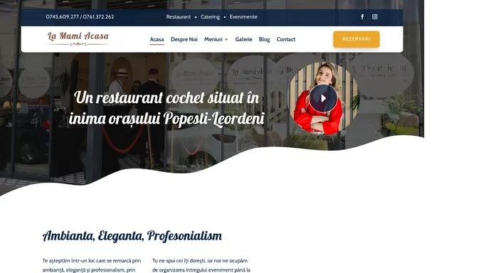 La Mami Acasa - Restaurant Popesti Leordeni