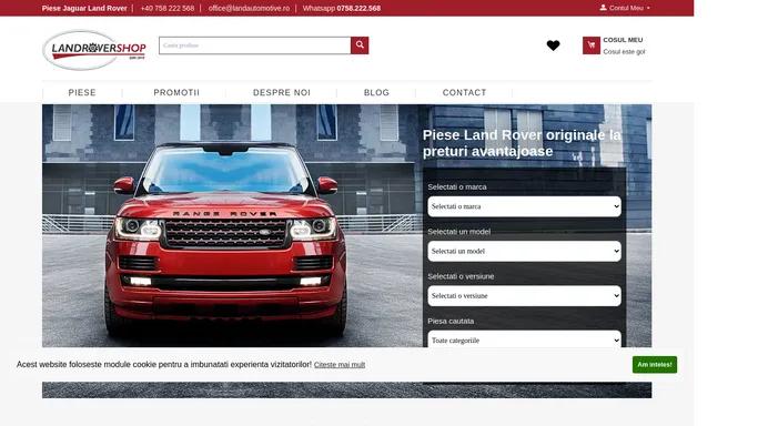 Piese Land Rover | Piese Range Rover | Landrovershop.ro