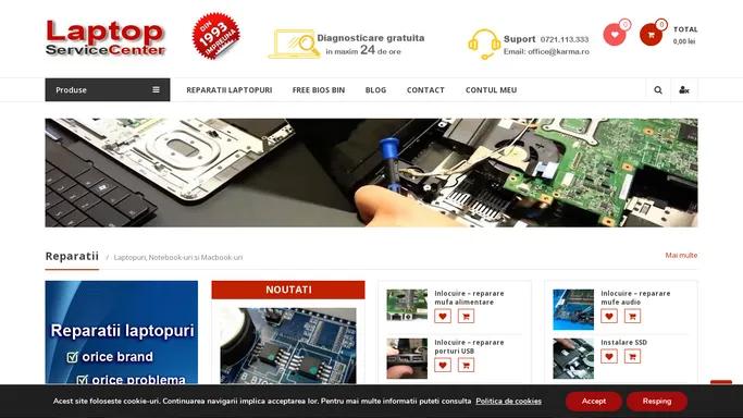 Laptop Service Center – Bistrita, Service Laptop, Reparatii Laptopuri, Notebook-uri si Macbook-uri