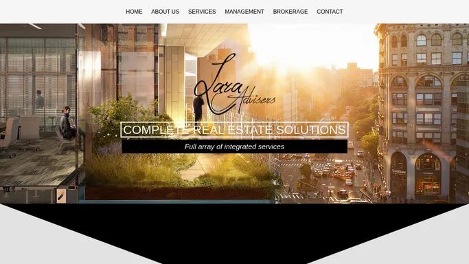 Lara Advisers | complete real estate solutions