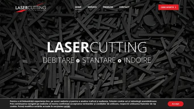 LaserCutting - debitare laser, stantare, indoire CNC