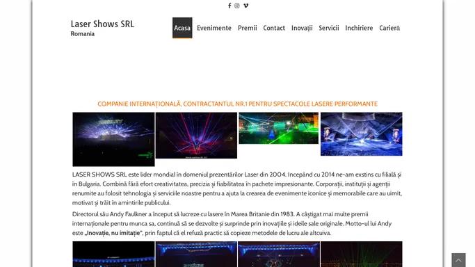 Laser Shows SRL – Romania