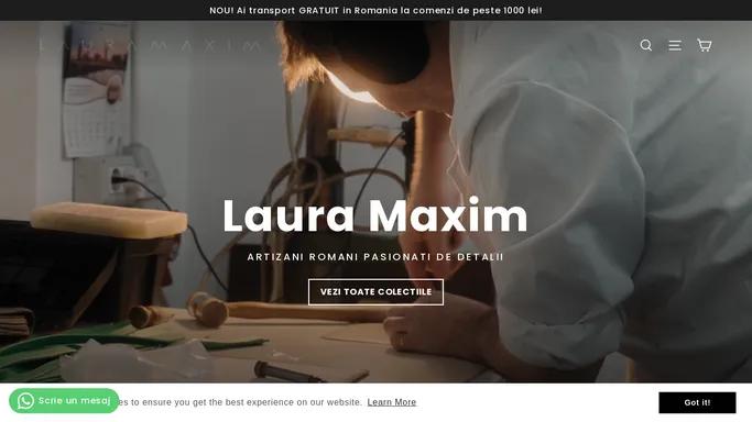 Laura Maxim Online Store – Laura Maxim Store