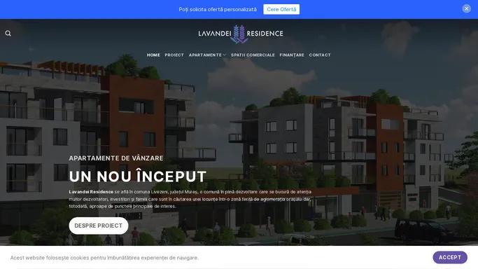 Lavandei Residence – Ansamblu Rezidential Mures