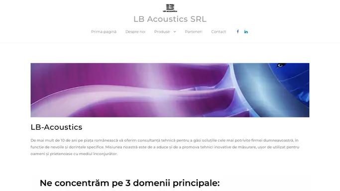 LB Acoustics SRL - Calitate prin consultanta in acustica