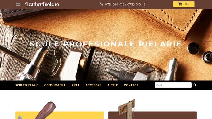 Scule pielarie pentru profesionisti, scule de piele profesionale - LeatherTools.ro