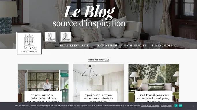 Le Blog by La Maison - source d'inspiration