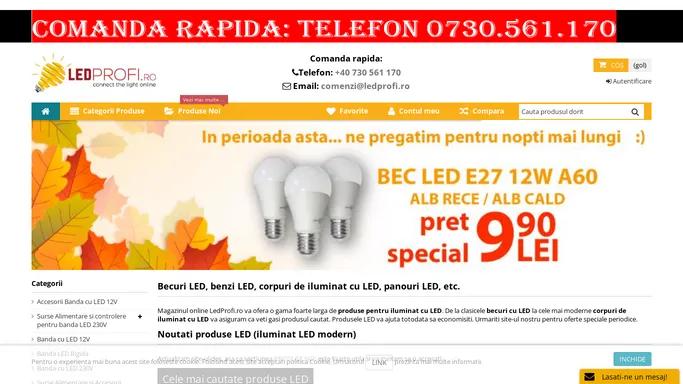 Becuri Led Iluminat Led Benzi Led Magazin Online - LedProfi.ro