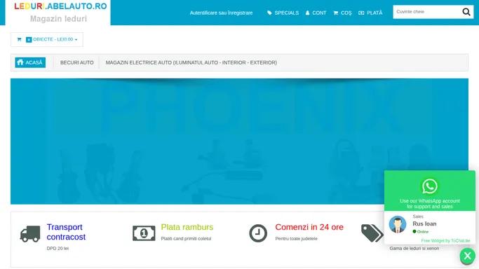 Magazin online de becuri cu leduri si xenon