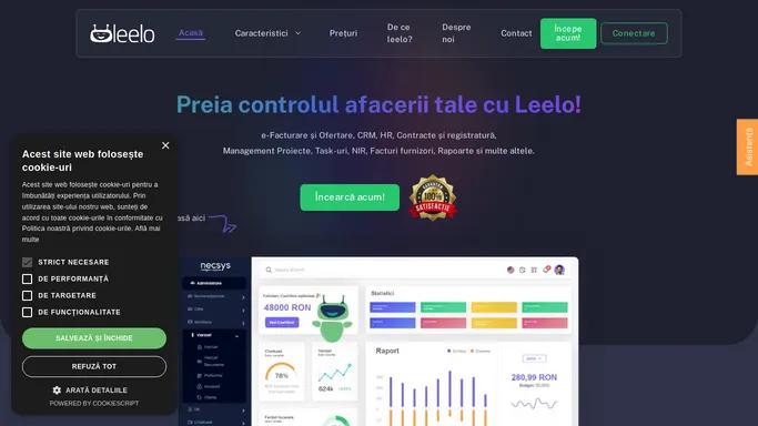 Leelo - Preia controlul afacerii tale