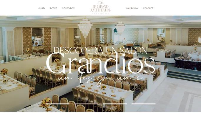 Le Grand Ballroom - Salon de evenimente nunta botez corporate