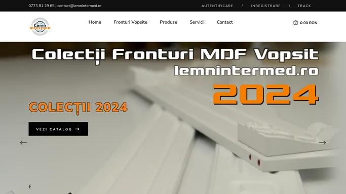 Lemnintermed.ro- Fronturi vopsite la comanda