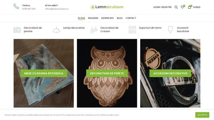 Lemn si culoare – Producator de mobilier si decoratiuni din lemn