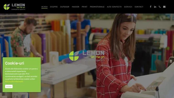 Lemon Media - Let me on - Pachete de productie publicitara complete