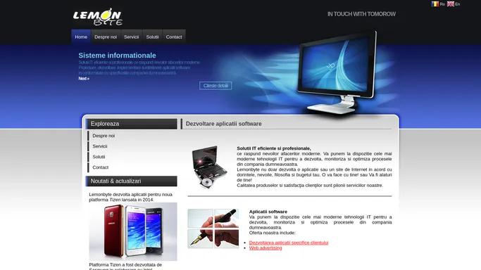 Lemonbyte - Solutii software eficiente si profesionale