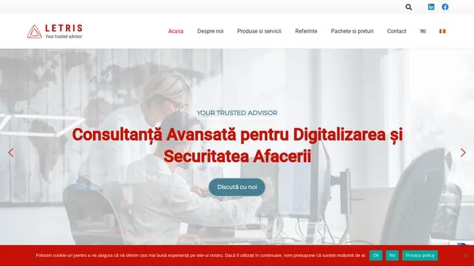 Consultanta Avansata pentru Digitalizarea si Securitatea Afacerii