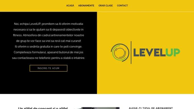 LevelUP FitClub - Un concept de sala diferit