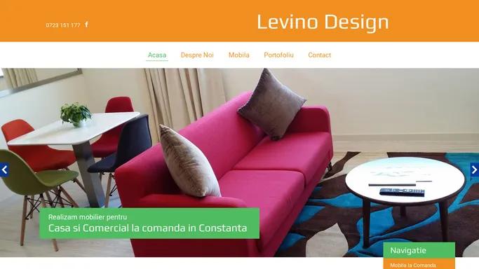 Levino Design - Mobilier la comanda Constanta