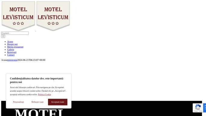 Motel Levisticum Bacau | Cazare | Restaurant | Evenimente | Piscina