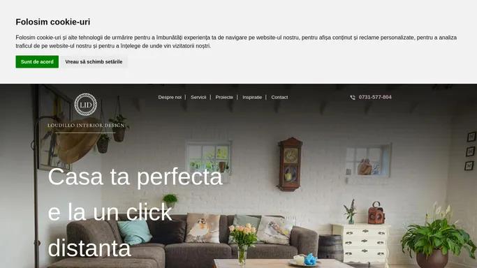 Loudillo Servicii Design Interior Bucuresti - liddessign.ro