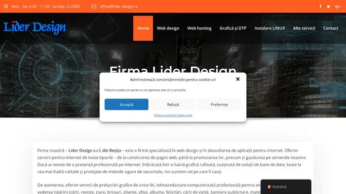 Firma Lider Design - Lider Design