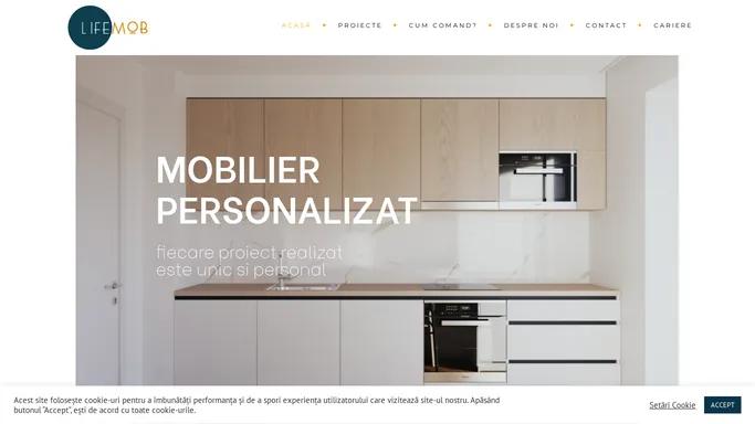 LifeMob – Mobilier personalizat