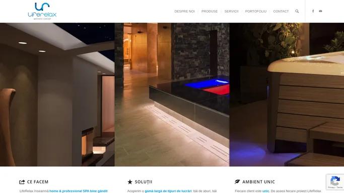 LifeRelax – wellness concept