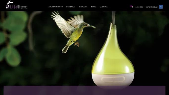 Difuzoare de arome Lifetrend | aduce natura in casa ta!