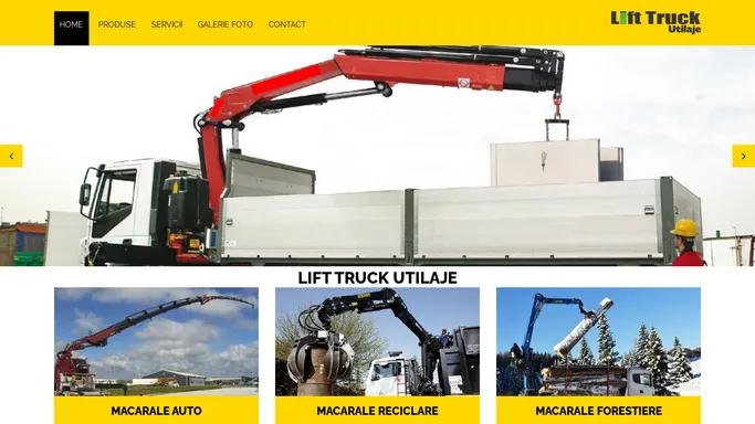 Lift Truck Utilaje - Bucuresti - 021 345 1516