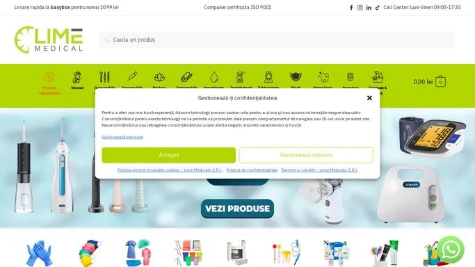 Echipamente, consumabile si accesorii medicale | Lime Medical