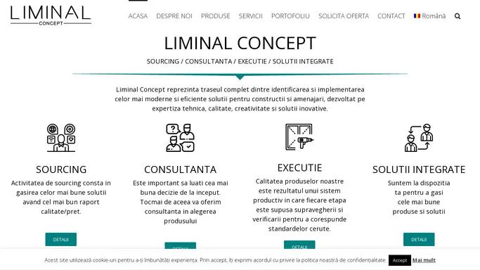 Liminal Concept – Servicii Ferestre