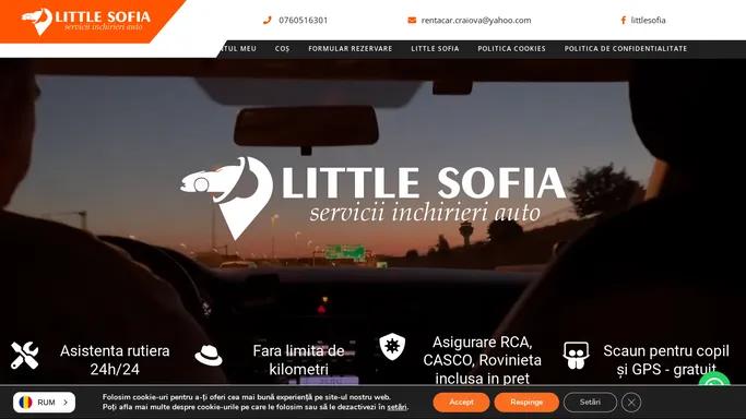 Inchirieri Auto Craiova | Rent a Car Craiova Aeroport | Little Sofia