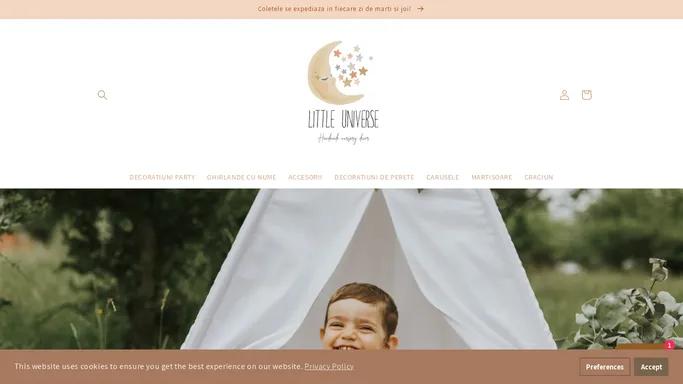 LittleUniverse | decoratiuni handmade bebelusi si copii