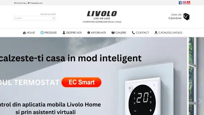 Livolo Romania | Intrerupatoare tactile si prize