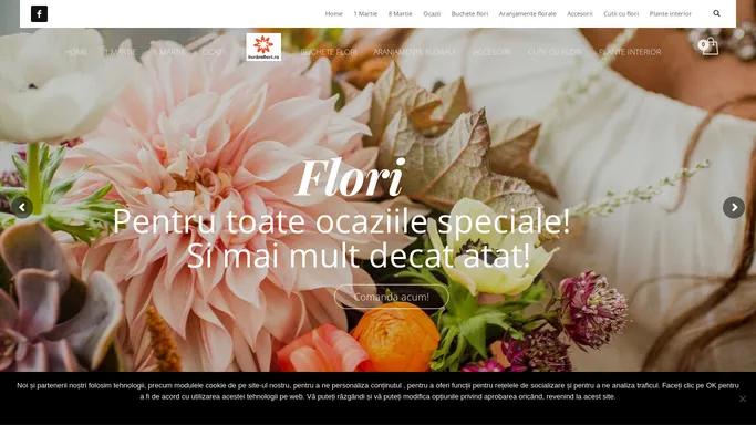 Homepage - Florarie online Cluj - Livrare GRATUITA flori in Cluj