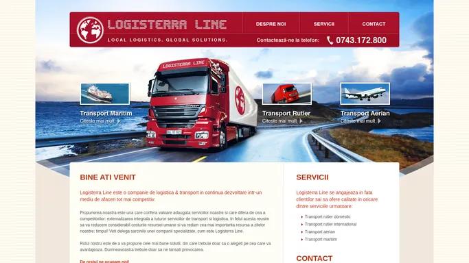 Logisterra Line | Local Logistics. Global Solutions.