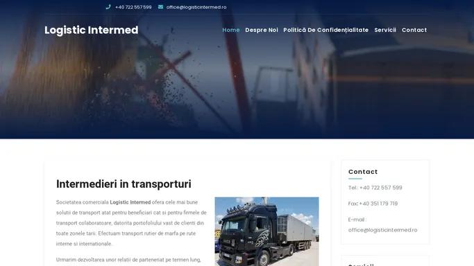 Transport cereale si produse vrac - Logistic Intermed