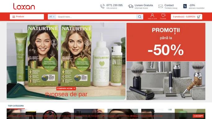 Loxan.eu - cosmetice si parfumuri - preturi bune in fiecare zi