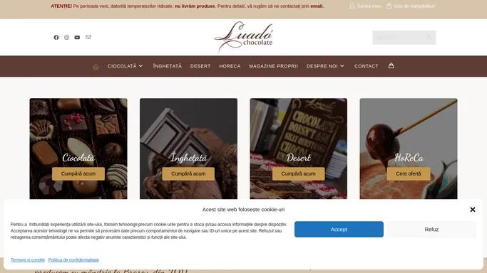 Luado Chocolate – …producem cu mandrie la Brasov