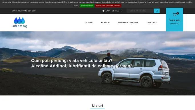 LubeMAG - Uleiuri de motor, Lubrifianti auto