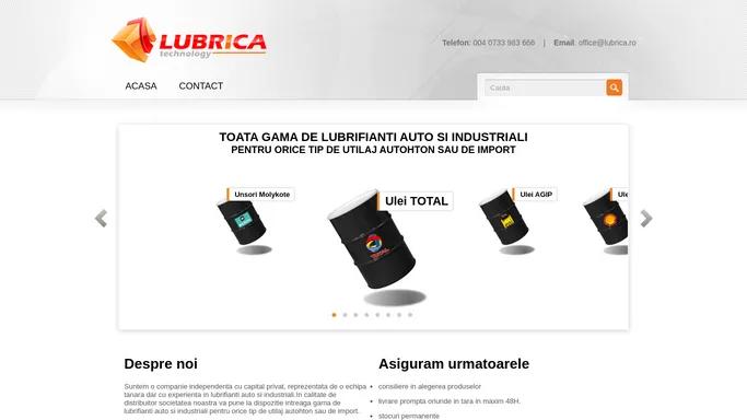 Uleiuri auto si industriale pentru orice tip de utilaj autohton sau de import