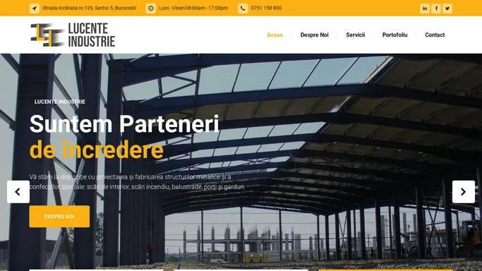 Structuri Metalice & Confectii Speciale Constructii - Lucente Industrie