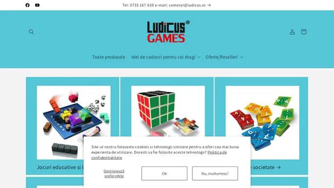 Ludicus Games este distribuitorul tau exclusiv pentru jocuri – LudicusGames