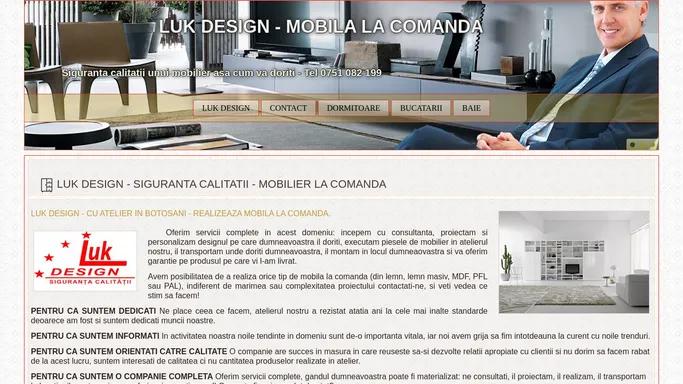 Mobila la comanda - Luk design - siguranta calitatii | Luk Design - Mobilier