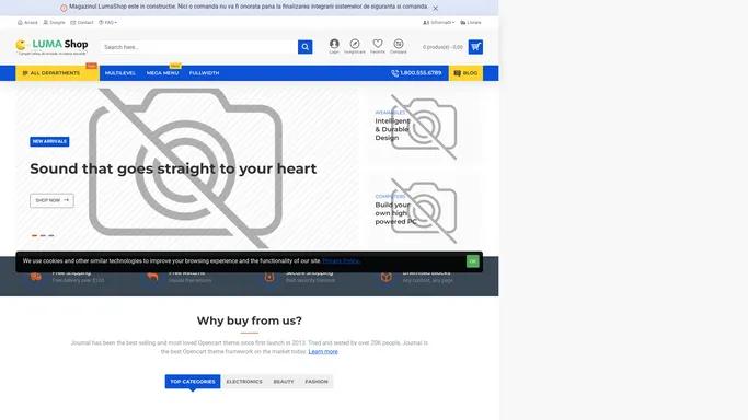 Luma Shop - Magazin Online Electronice, IT si Fashion
